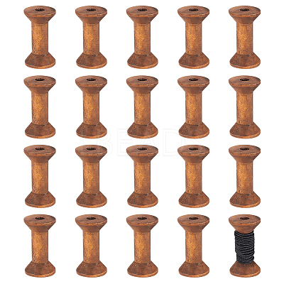 Wooden Empty Spools for Wire TOOL-WH0125-54A-1