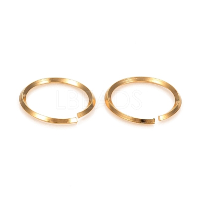 304 Stainless Steel Open Jump Rings STAS-I150-07H-G-1