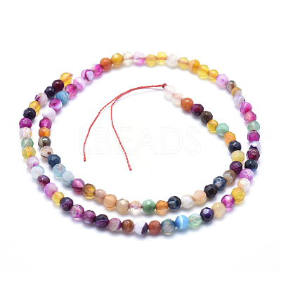 Natural Agate Beads X-G-J371-06-6mm-1