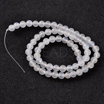 Natural White Agate Beads X-AGAT-6D-14-1