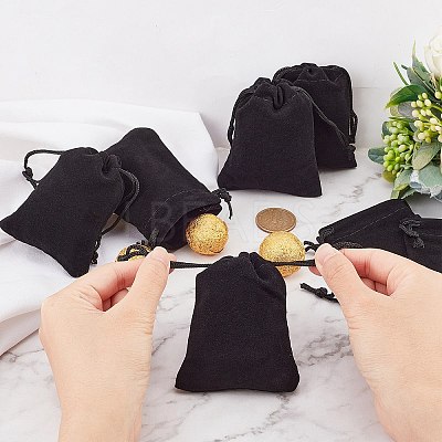 Rectangle Velvet Pouches X-TP-R002-7x9-01-1