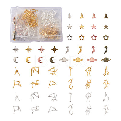 Zinc Alloy Cabochons PALLOY-KS0001-06-1