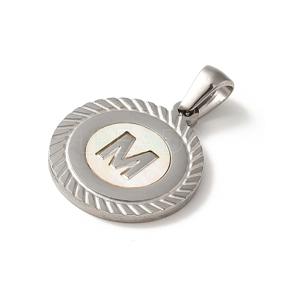 304 Stainless Steel Pendants STAS-I204-M-P-1