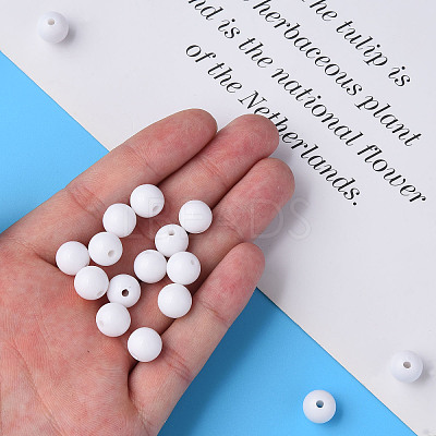 Opaque Acrylic Beads LS-X-MACR-S370-C10mm-01-1