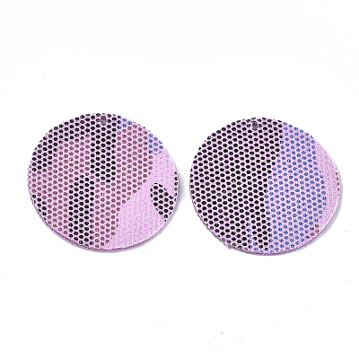 Imitation Leather Pendants WOVE-Q079-01-1