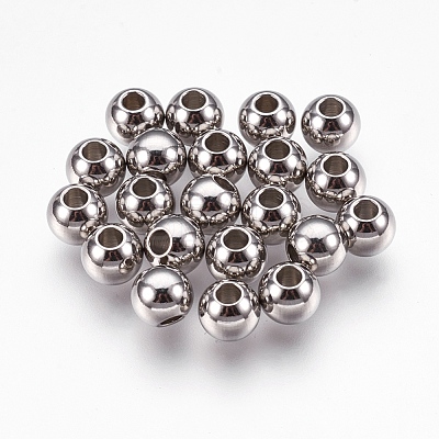 Tarnish Resistant 316 Stainless Steel Spacer Beads STAS-G176-46P-A-1