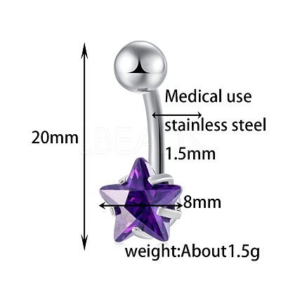 Piercing Jewelry AJEW-EE0006-50E-1