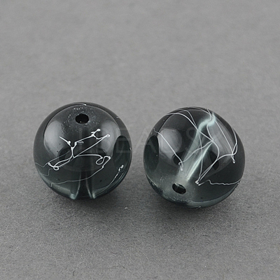 Drawbench Transparent Glass Beads Strands X-GLAD-Q012-8mm-14-1