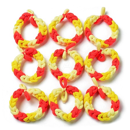Gradient Nylon Elastic Hair Ties OHAR-D010-05A-1