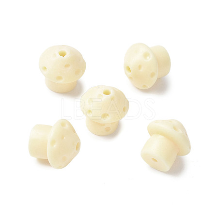 Natural Tagua Beads Jewelry Findings WOOD-V001-04-1