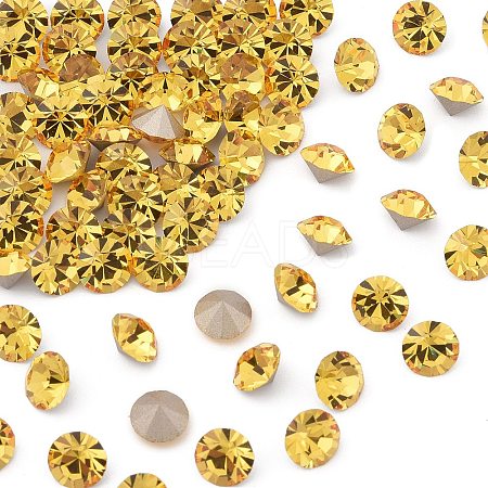Preciosa&reg MAXIMA Crystal Round Stones Y-PRC-RBSS12-10020-1
