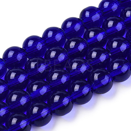 Transparent Glass Beads Strands LS-GLAA-T032-T6mm-15-1