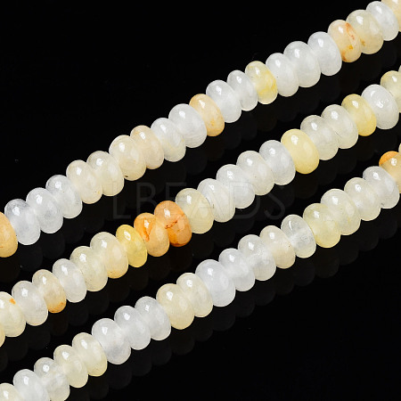 Natural Yellow Aventurine Beads Strands G-S366-110-1