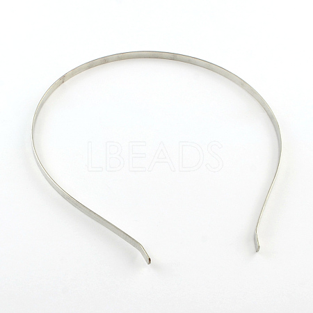 Hair Accessories Iron Hair Band Findings X-OHAR-Q042-008A-04-1
