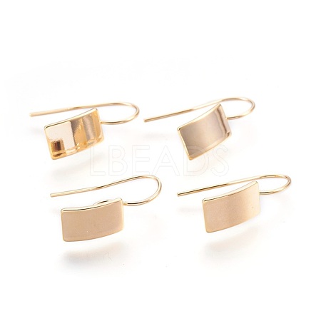 Brass Dangle Earrings X-KK-S345-282G-1