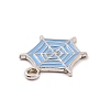 Alloy Enamel Pendants ENAM-M055-31P-4