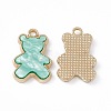 Opaque Resin Pendants PALLOY-P287-07LG-04-1