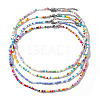 Colorful Beaded Necklace Set for Women JC2863-1-1