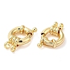 Brass Spring Ring Clasps X-KK-C028-04G-2