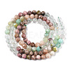 Natural & Synthetic Mixed Gemstone Beads Strands G-D080-A01-01-21-2