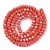 Electroplate Glass Beads Strands EGLA-A044-P4mm-B21-3