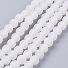 Natural Crackle Agate Beads Strands X-G-G055-6mm-5-1