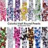60g Resin patch multi size mixed pearl patch DIY jewelry accessories(2 bags) JX586J-4