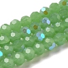 Imitation Jade Glass Beads Strands EGLA-A035-J10mm-L01-1
