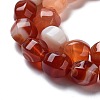 Natural Banded Agate Beads Strands G-G172-02A-4