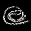 Electroplate Glass Beads Strands GLAA-Q105-04Z-2