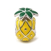 925 Sterling Silver Enamel European Beads STER-Z013-07P-06-1