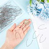 200Pcs 304 Stainless Steel Earring Hooks STAS-BBC0004-46-3