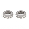 304 Stainless Steel European Beads STAS-Z090-03P-01-2