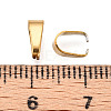 Ion Plating(IP)  304 Stainless Steel Snap on Bails STAS-B027-03G-01-3