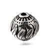Engraved 304 Stainless Steel Beads STAS-H263-17AS-03-1