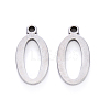 Tarnish Resistant 201 Stainless Steel Charms STAS-R108-00-1