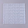 DIY Dominoes Silicone Molds X-DIY-K017-04-6