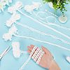   30M 6 Styles Polyester Non Slip Knitted Elastic Cord Sets OCOR-PH0002-19-3