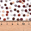 6/0 Opaque Colours Glass Seed Beads SEED-N007-18E-4