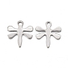 Non-Tarnish 201 Stainless Steel Charms STAS-F255-007P-2