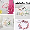 Natural Gemstone and Glass Chip Beads Sets G-NB0001-51-6