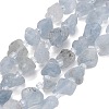 Raw Rough Natural Aquamarine Beads Strands GG-CBA0B77-A03-01-2