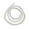 Transparent Gradient Color Glass Beads Strands X1-GLAA-H021-01B-11-4