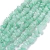 Dyed Natural Amazonite Beads Strands X-G-F703-08-1