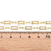 Brass Rectangle Link Chains CHC-N023-03A-G-3