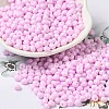 6/0 Opaque Baking Paint Glass Seed Beads SEED-M012-02A-32-1