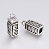 Tibetan Style Alloy Pendants X-TIBEP-21785-AS-NR-2