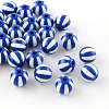 Strip Opaque Acrylic Beads X-SACR-R885-16mm-M-2