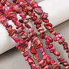Natural Imperial Jasper Bead Strands G-P444-05D-01-5