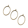 Rack Plating Alloy Open Back Bezel Pendants PALLOY-TA0001-10AB-3